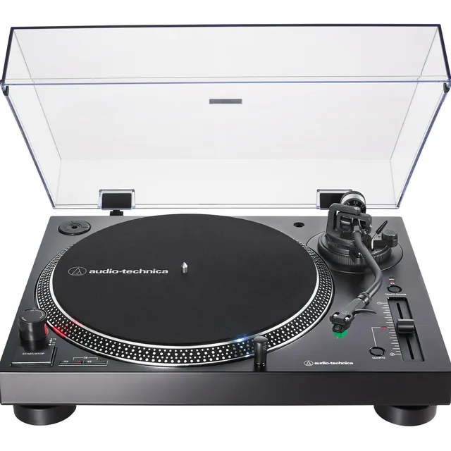 Bandeja Giradisco Profesional Audio-technica At-lp120xusb Color Negro