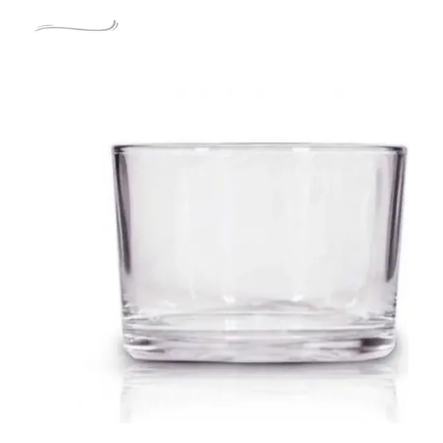 12 Potes De Vidro Patê 156ml Copo Para Velas Artesanais 