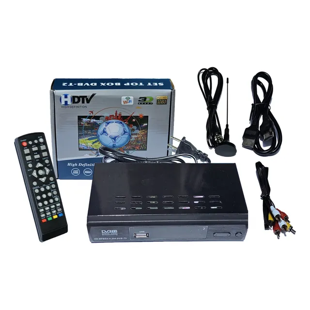 Decodificador Tdt Receptor Tv Digital T2 Antena