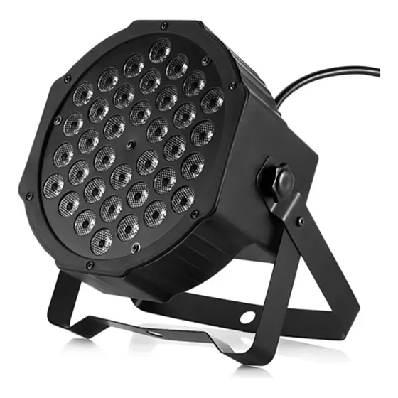 Canhão De Luz 36 Leds Rgb Colorido Festas E Eventos 127/220V