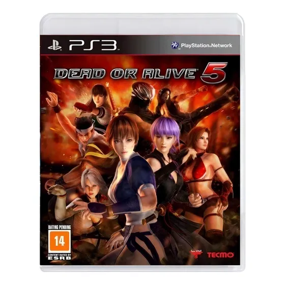 Jogo Luta Ps3 Play 3 Dead Or Alive 5 Cd Midia Fisica