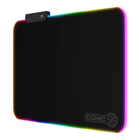 Alfombrilla Mouse Rgb Para Juego 14 X 10  Iluminacion Led