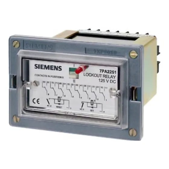 Relé Bloqueo Rápido 8 Contacto Conmutable 7pa2251-1 Siemens