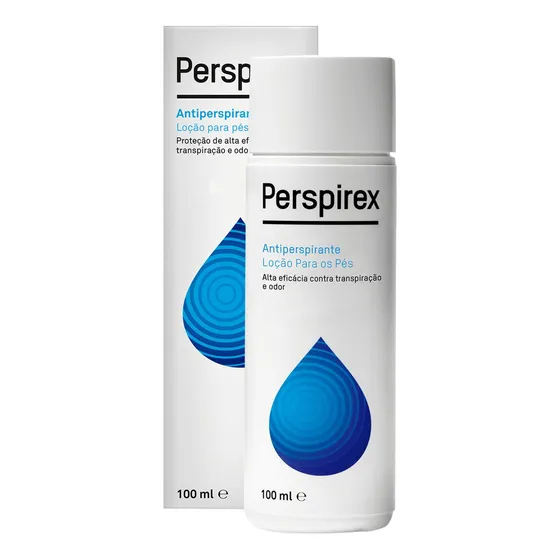Perspirex Antiperspirante Loção P/ Pés 100ml Sem Perfume