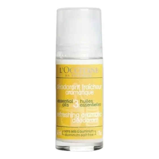 Antitranspirante roll on L'Occitane aromacologia limão