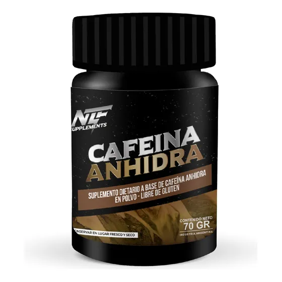 Cafeina Anhidra Origen Alemania 70 Grs S/tacc Nitrofuel 