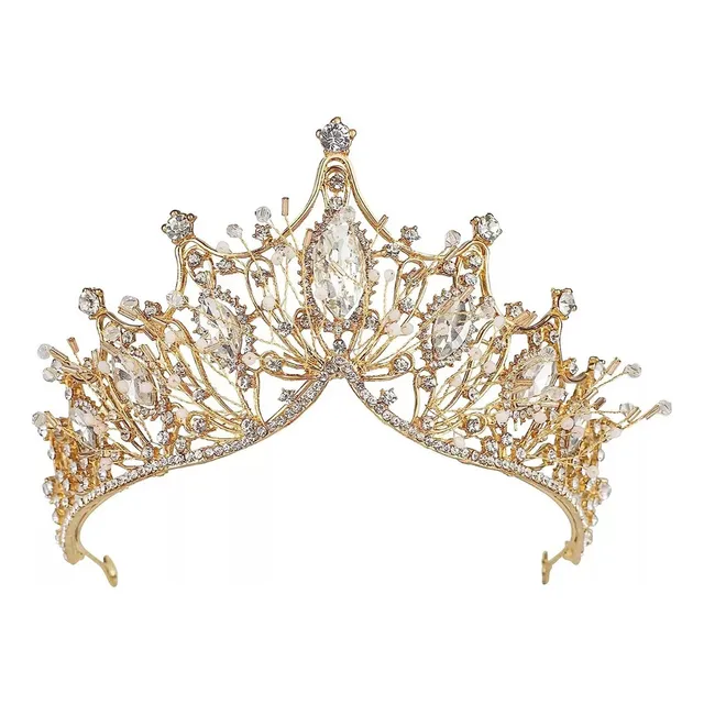 ' Reina Corona Princesa Boda Tiara Tiara Nupcial Y