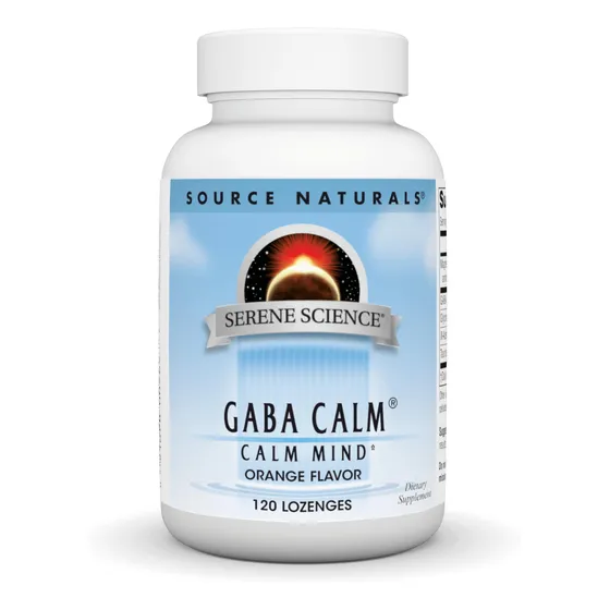 Supplement Source Naturals Serene Science Gaba Calm 120 Loze