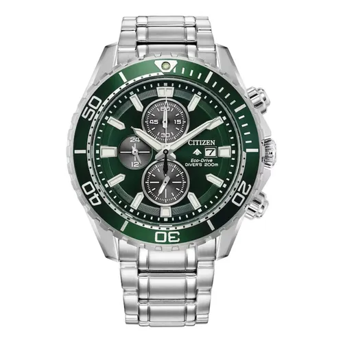 Relógio Citizen Ecodrive Nighthawk Tz31669f / Bj7006-56l Cor da