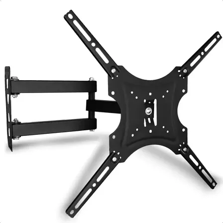 Suporte Articulado Tri-Braço 14" a 55" Tri-articulado Reforçado Regulável E Inclinável