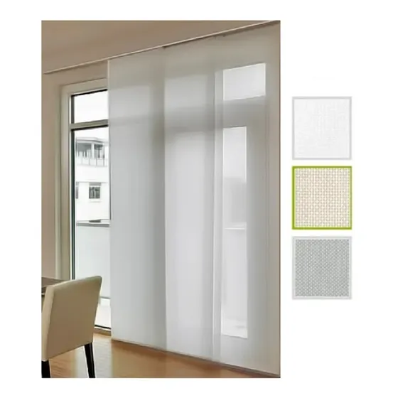 Persiana Panel Japones Deluxe Tela Screen Segun Medidas