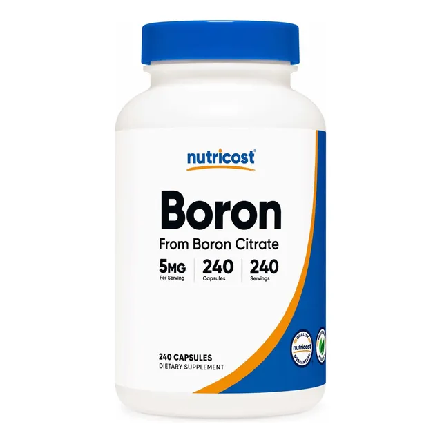 Boron Boro Citrato Nutricost