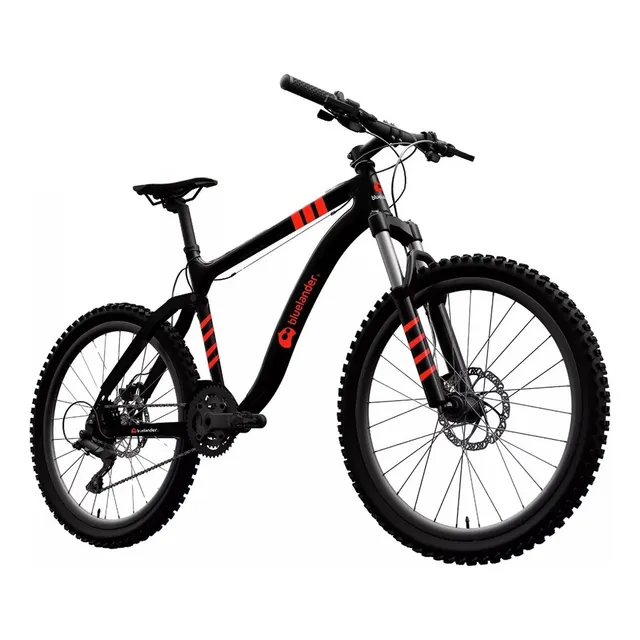 Bicicleta De Montaña Tourney Rodada 26 Freno De Disco 21 Velocidades Color Negro Verde Bluelander