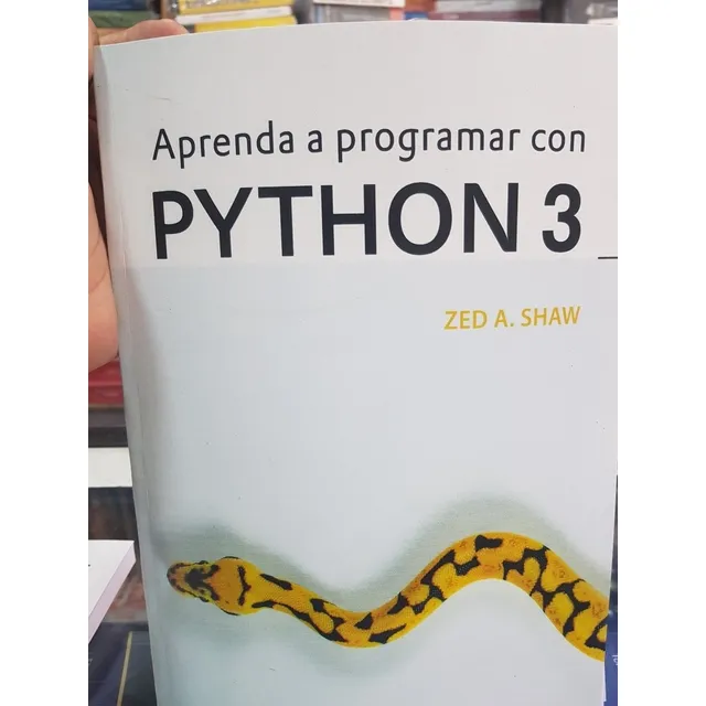 Libro Aprenda A Programar Con Python 3 Zed Shaw
