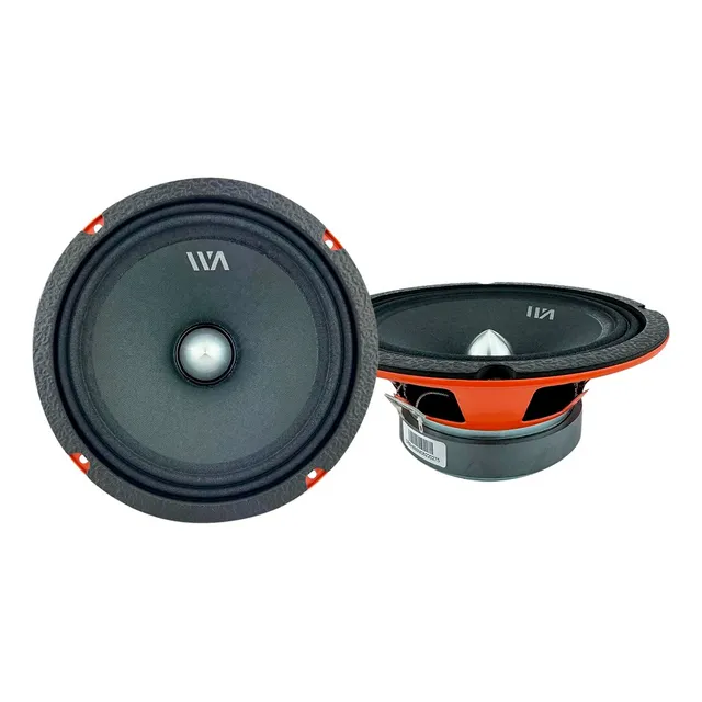 Medio Rango 8puLG War Audio Black Hawk Bh84bm 600w 2pz