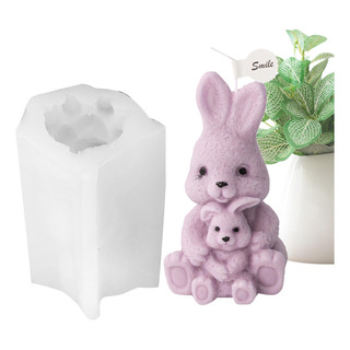 Molde De Conejito 3d Molde De Silicona De Conejo Moldes Crea Molde De Conejito 3d Molde De Silicona De Conejo Moldes Crea