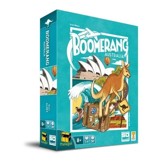 Juego De Mesa Boomerang Australia Sd Games Nuevo Español