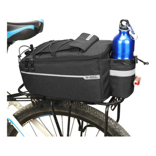Exclusiva Bolsa Para Bicicleta Parrilla Trasera Grande Negra Exclusiva Bolsa Para Bicicleta Parrilla Trasera Grande Negra