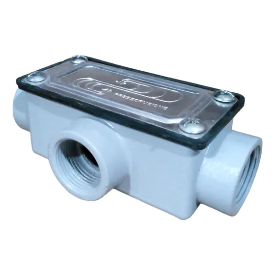 Caja Cajetin Condulet Para Tuberia Tipo T 3/4 Pulgadas Rosca
