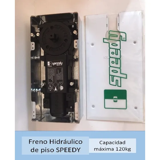 Freno Hidráulico De Piso Speedy Para Puerta De Vidrio 