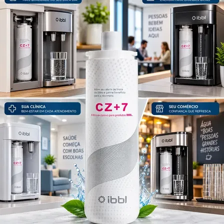 Refil Filtro Purificador de Água Protection CZ+7 IBBL