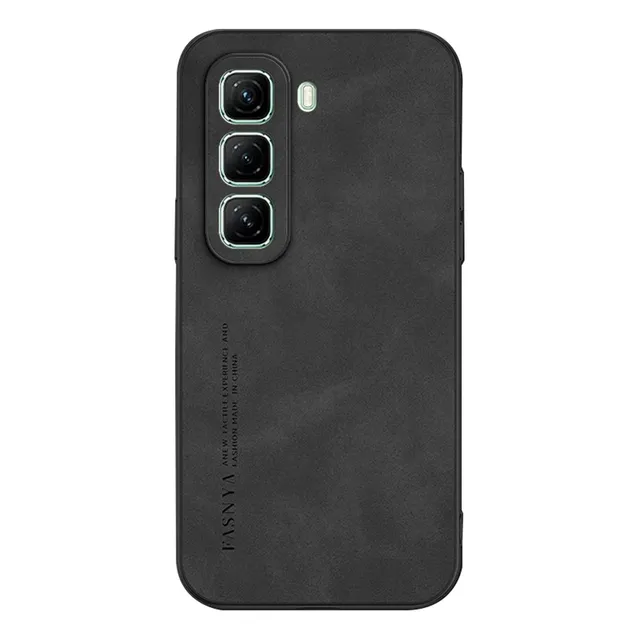 Funda Para Infinix Hot 50 Pro Plus 4g Tipo Piel Leather Case