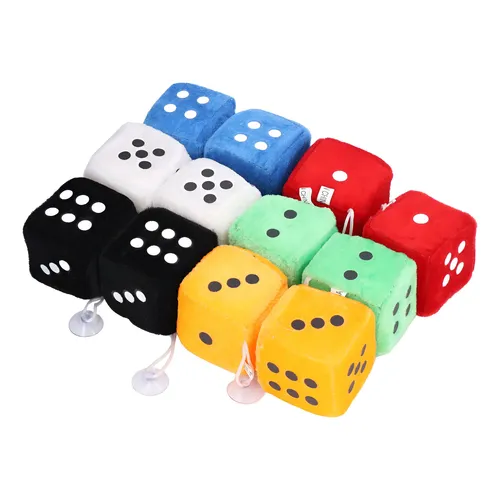 Juego De 20 Dados De Plástico De 8 Caras – Superficie En Blanco Para Personalizar, Ideal Para Juegos De Mesa Y Matemáticas