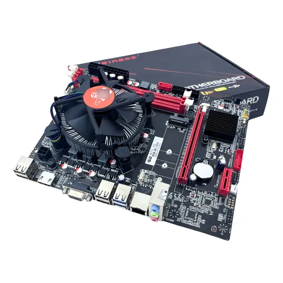 Kit Upgrade Core I3 + Placa Mãe Lga 1155 + 8gb Ddr3 Cor Preto