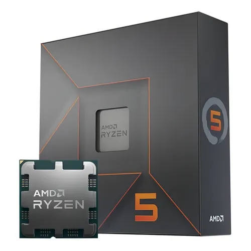 Processador Ryzen 5 7500F 6/12 3.7-5.0Ghz Max L3=32M TDP 65W