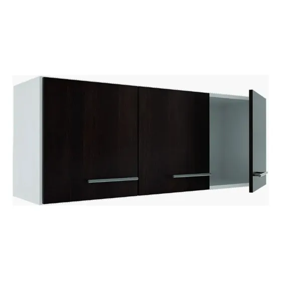 Alacena 3 Puerta Cocina - Liquido Por Mudanza! Marrón Oscuro