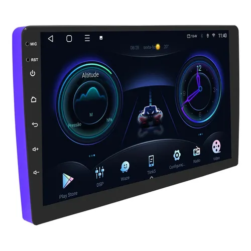 Central Multimidia Adak Giratória 10p Android 4gb Octacore