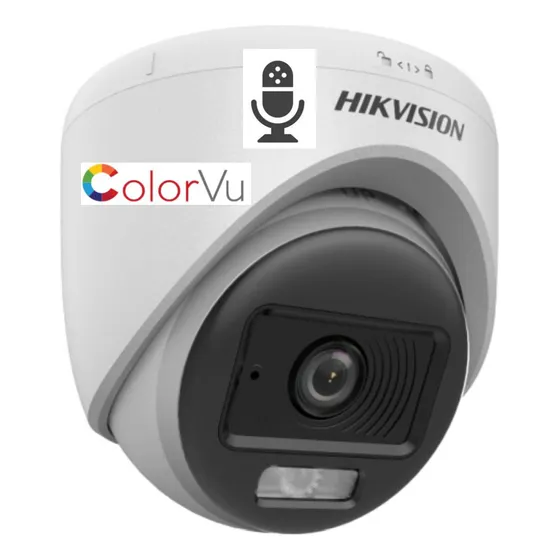Câmeras Colorvu 1080p Analógica Ds-2ce70df0t-lpfs-2.8mm