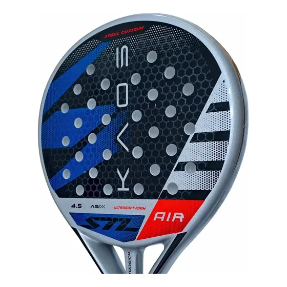 Paleta Padel Steel Custom Air Kaos Pala Paddle Profesional