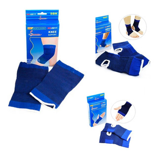 Kit 6 Pz Rodilleras Tobilleras Muñequera Deporte Gym Soporte Kit 6 Pz Rodilleras Tobilleras Muñequera Deporte Gym Soporte