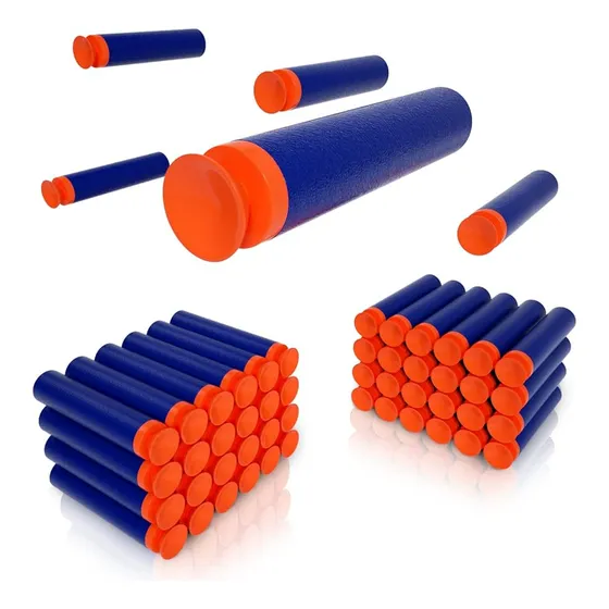 70 Balas Repuesto Dardos Tipo Nerf Mega Box