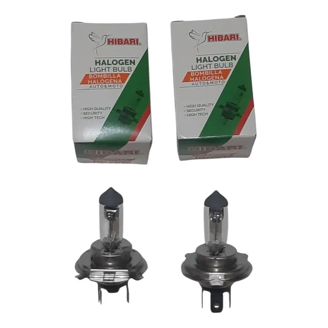 Bombillo Halogeno 60/55w 12v H4 Hibari (el Par)