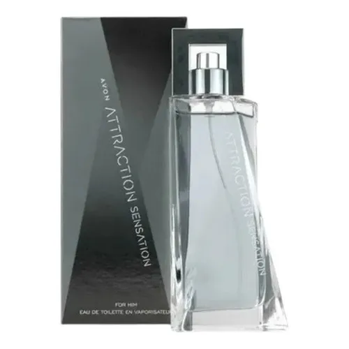 Avon Attraction Sensation Masculino Eau De Toilette 75 Ml