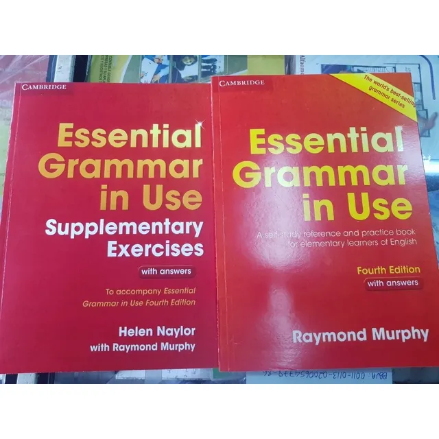 Essential Grammar In Use + Suplementary Exercises 4ta Edicio
