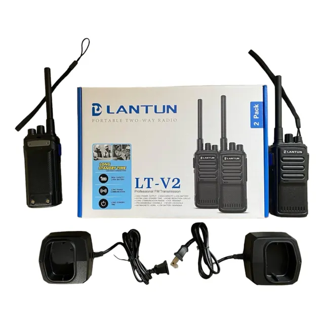 Walki Talkie Radio Transmisor Receptor 16 Canales Lantun