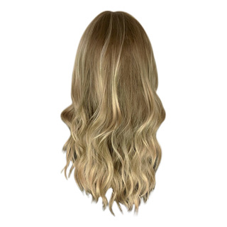 Peruca Marrom Feminina Com Cabelo Encaracolado De Compriment Peruca Marrom Feminina Com Cabelo Encaracolado De Compriment