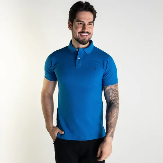 Camisa Polo Piquet Tommy Hilfiger