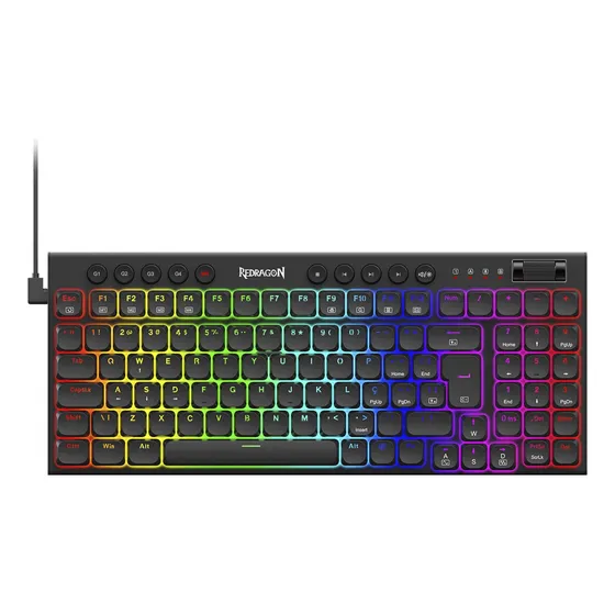 Teclado Gamer Redragon Sion Low-profile Sw Brown K653-rgb