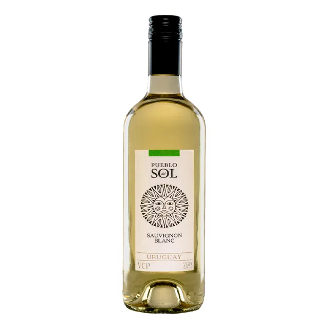 Vino Blanco Sauvignon Blanc Pueblo Del Sol 750 Ml.