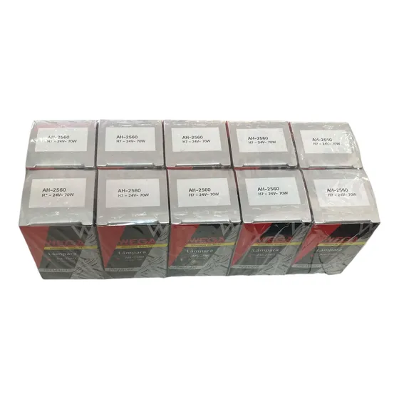 Pack Lamparas H7 70w 24v Marca Wega X 10 Unidades