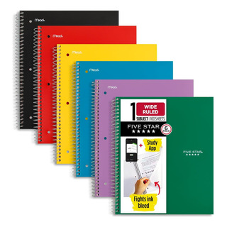Cuaderno Five Star 38042 100 Hojas Rayada 1 Materias Unidad X 1 Color Multicolor Cuaderno Five Star 38042 100 Hojas Rayada 1 Materias Unidad X 1 Color Multicolor
