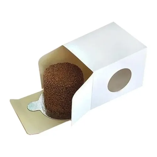 Caixa Para Mini Bolo Com Visor 10x12x10cm Ultrafest - 10 Und