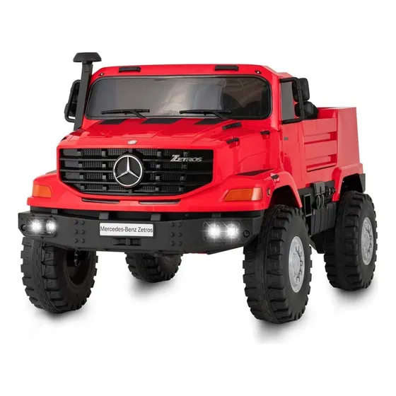 Camioneta Montable Eléctrica Mercedes Benz Zetros + Control