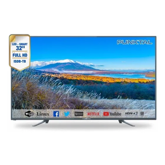 Televisor Smart Punktal 32  Hd Android Youtube Fb Netflix