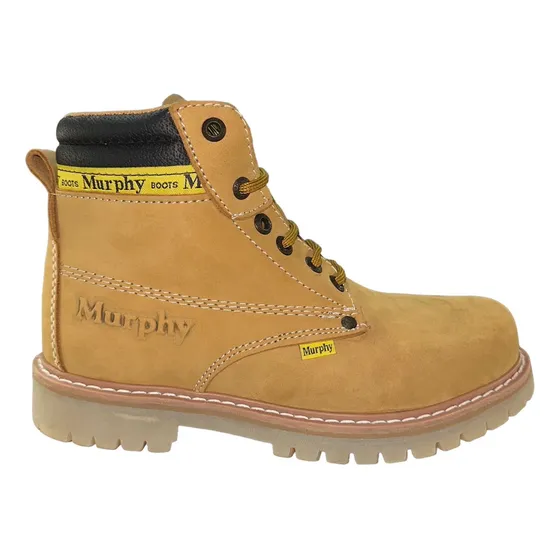 Botas Murphy 100% Piel Nobuck  Botas De Trabajo O Casuales