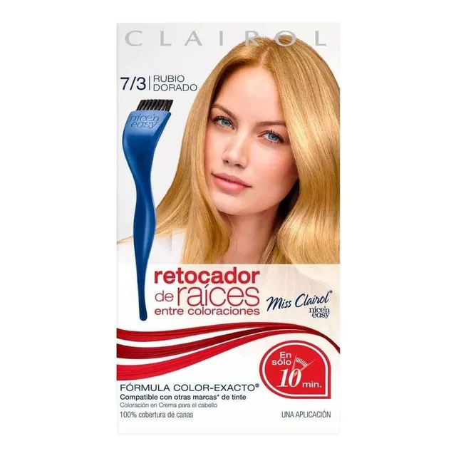 Retocador De Raíces Miss Clairol 73 Rubio Dorado 1 Pieza